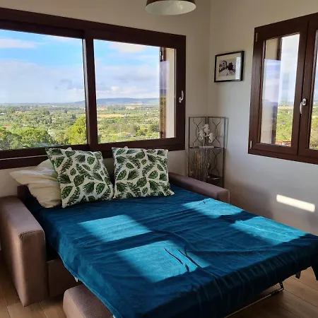 - House With Panoramic View Immersed In Full Nature