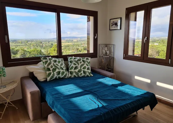 - House With Panoramic View Immersed In Full Nature